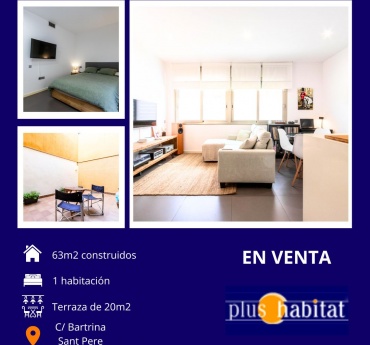 Sant Pere, Terrassa 08225, 1 Dormitorio Habitaciones, ,1 BañoBathrooms,Piso,Venta,1634