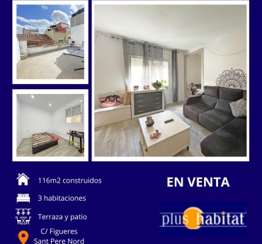 Sant Pere Nord, Terrassa 08226, 3 Habitaciones Habitaciones, ,2 BathroomsBathrooms,Duplex,Venta,1635
